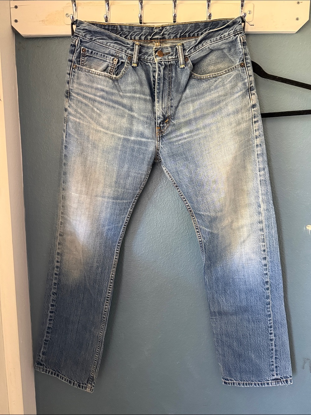 Levi's Light Blue Straight Jeans
